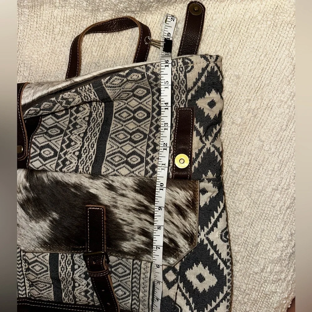 UEC Myra Bag Women’s Cowhide Leather Aztec Purse/Backpack